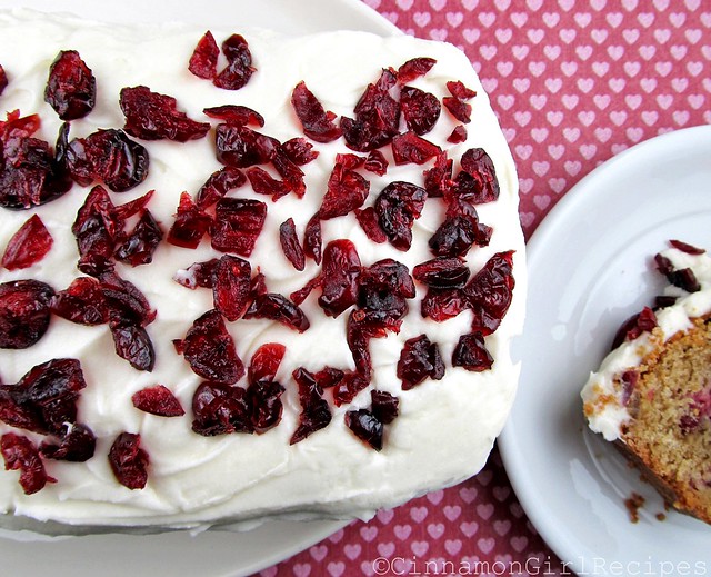 Cranberry Ginger White Chocolate Bread