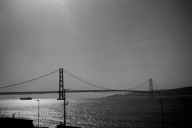 The Bridge over the Akashi strait. (明石海峡大橋)