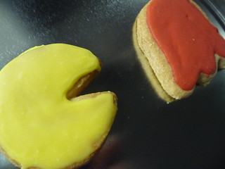 Pacman biscuits | by English Girl at Home