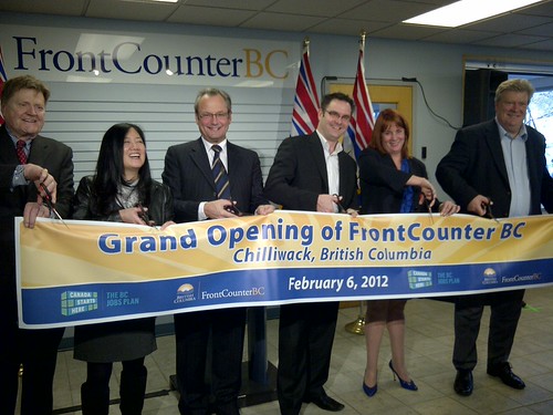 Frontcounter Chilliwack FrontCounter BC | MLA Ralph Sultan, Minister Yama… | Flickr
