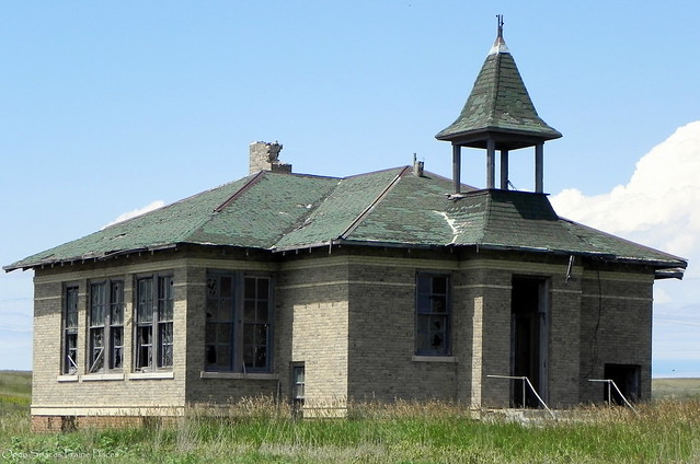 Adelaide School, South of Rhame North Dakota