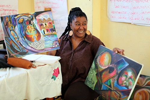Director of UUSC Partner in Haiti Showcasing Teen Art | Flickr