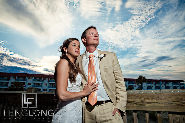KyAnne & Brett's Wedding | Tybee Island Pier | Tybee Island Wedding Photographer