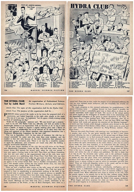 Marvel Science Fiction - Hydra Club (November 1951)