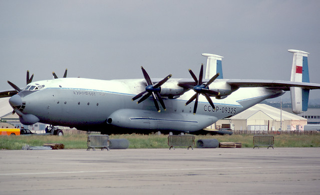 CCCP-09325 - 1970 build Antonov An-22, this aircraft was scrapped in 1999
