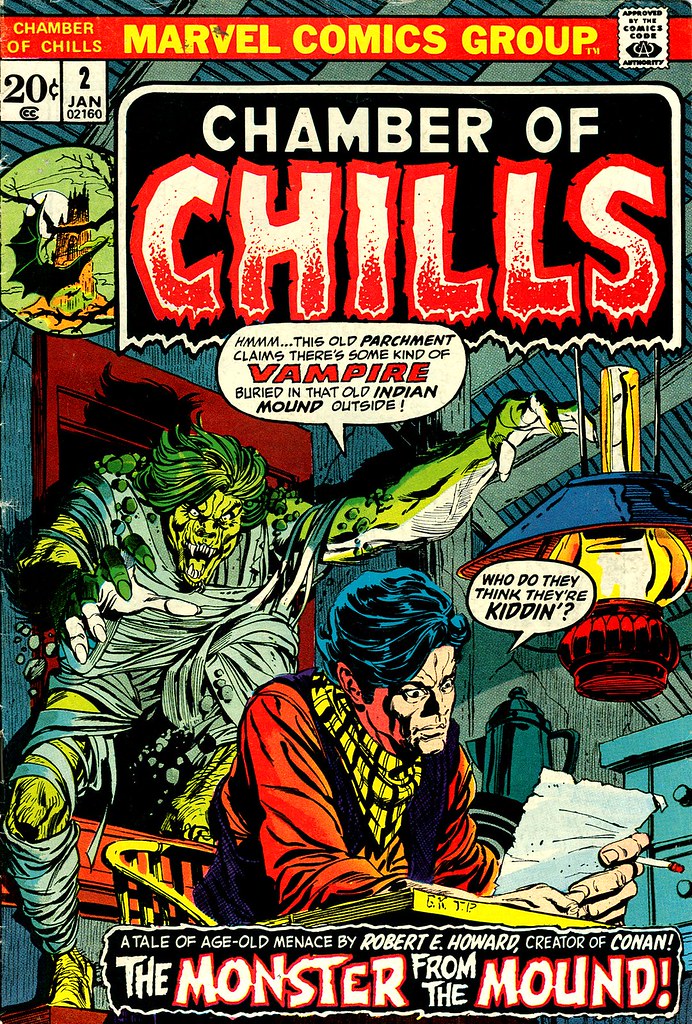 Chamber Of Chills 2 cover by Gil Kane and Tom Palmer 1972 | Flickr