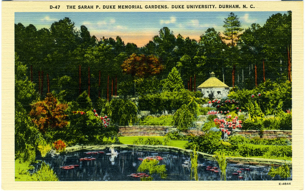 The Sarah P Duke Memorial Gardens Duke University Durha Flickr