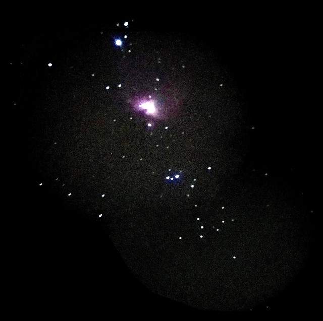 M42, The Orion Nebula through a smartphone