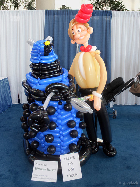 The Doctor and a Dalek