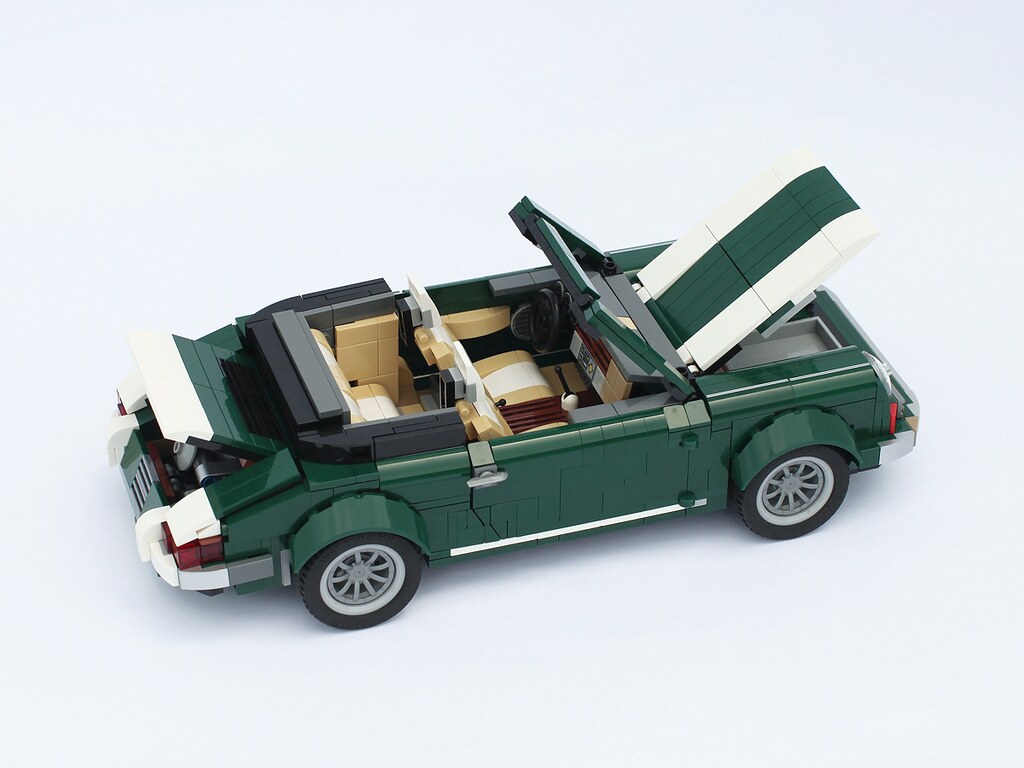 Dyrke motion Hør efter For pokker Porsche | An alternate model from a LEGO Mini Cooper 10242 s… | Flickr