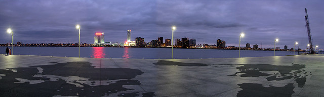 Detroit River Panorama