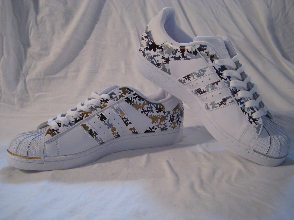 Metallic Camo | Commissioned Adidas mens shoes in 2008. Done… | Flickr