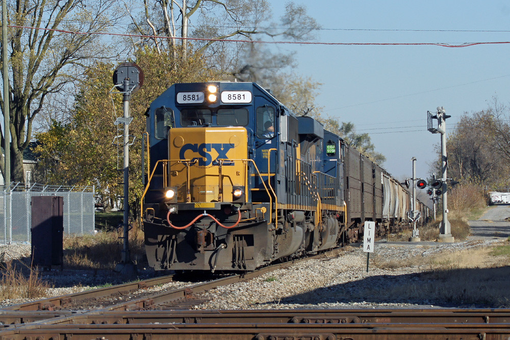 CF&E Grain | Westbound grain train on the former PRR Ft. Way… | Flickr