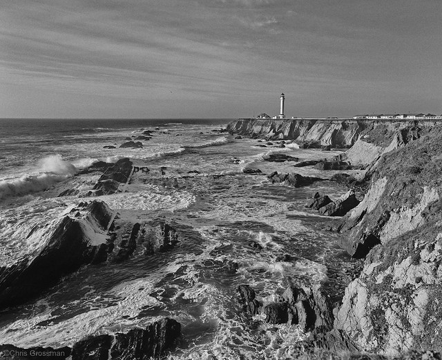 Point Arena Lighthouse - Pentax 6x7 - Super-Multi-Coated Takumar 55mm F/3.5 - HP5+