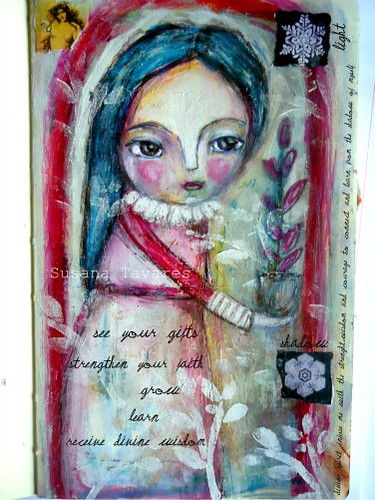 See your gifts - mixed media art