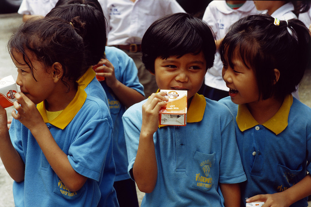 Tetra Pak® - School milk Indonesia. Tetra Brik® carton packages.
