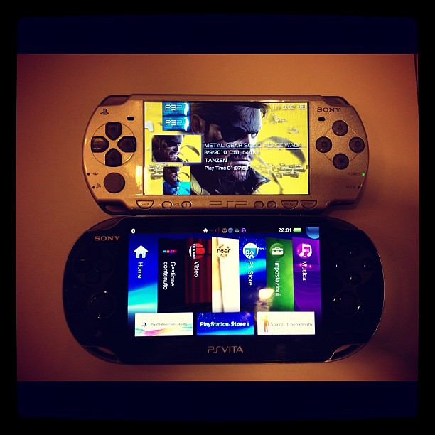 PlayStation Vita vs PSP #psvita #psp #sony #videogames | Flickr