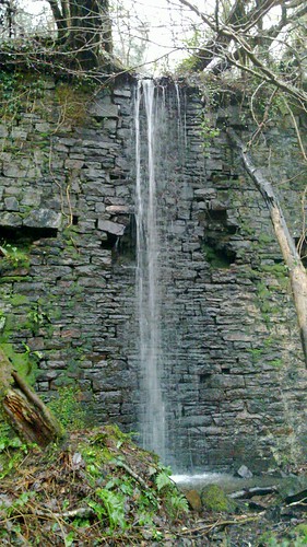Photo of a waterfall in Wales