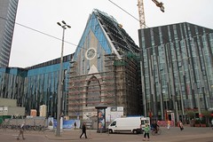 Augusteum (Universität Leipzig) under construction