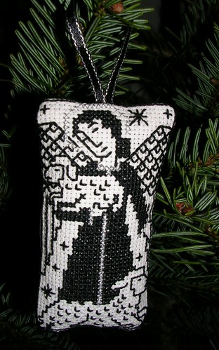Blackwork Angel | by Embroidered Dreams