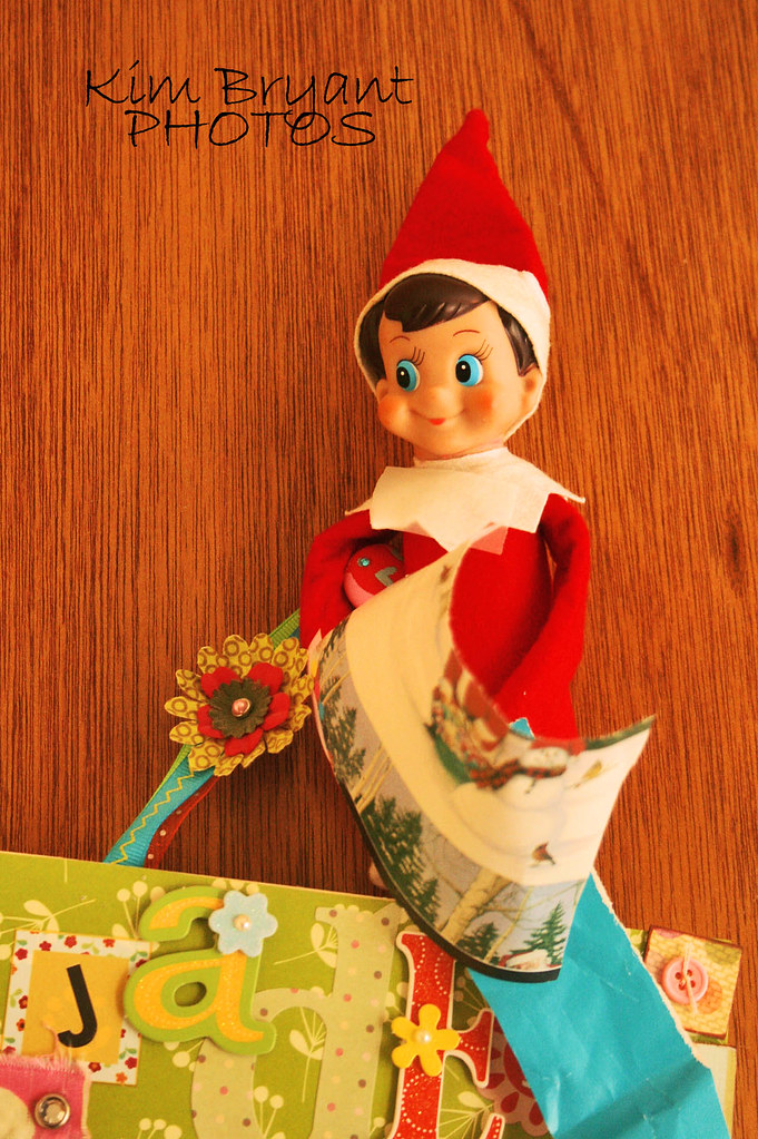 Chris Cringle wrapping out | Our little elf who just got wil… | Flickr