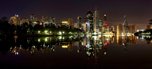 Good Morning Brisbane by Maxwell Campbell, Up at 2:30am again and back up to Brisbane to get some early morning reflections.
Going back to wor
