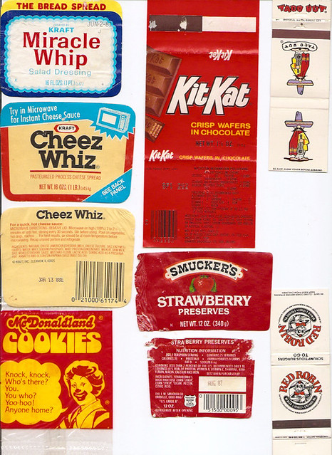 Vintage Jar Labels and Stuff