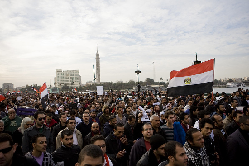 Marching into Tahrir مسيرة الجيزة تدخل التحرير