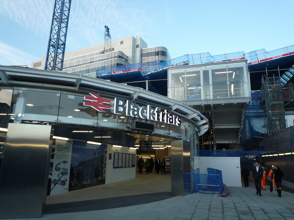 New entrance to Blackfriars Station | - at the south-east en… | Flickr