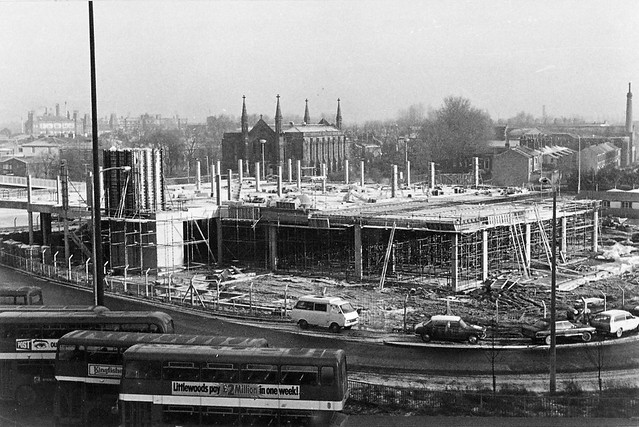 Sainsburys New Construction, Carlisle Street, Preston c. 1981