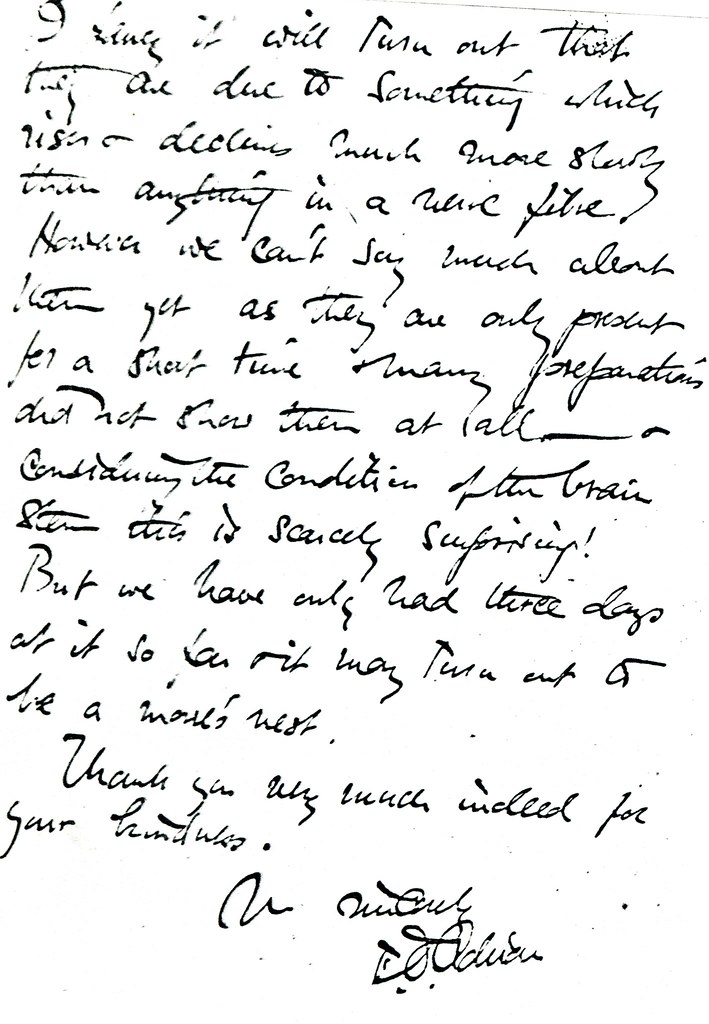 Adrian to Sherrington - 14 July 1930 (WCG 5.4) 3/3