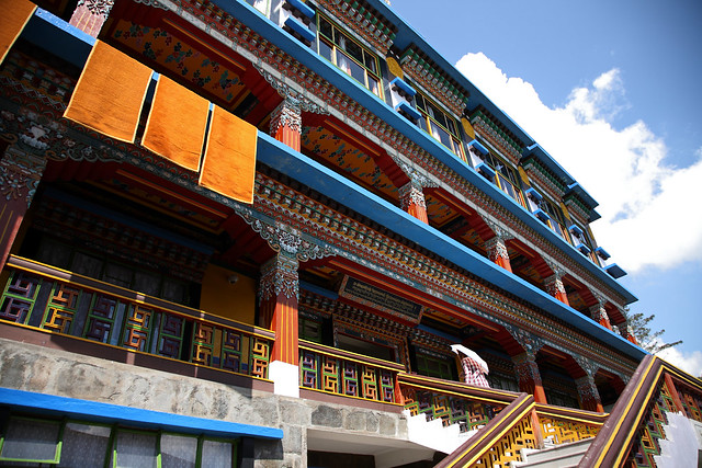 Karma shri nalanda institute,near Rumtek Monastery,Sikkim,India
