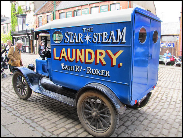 beamish laundry van, Beamish open air museum