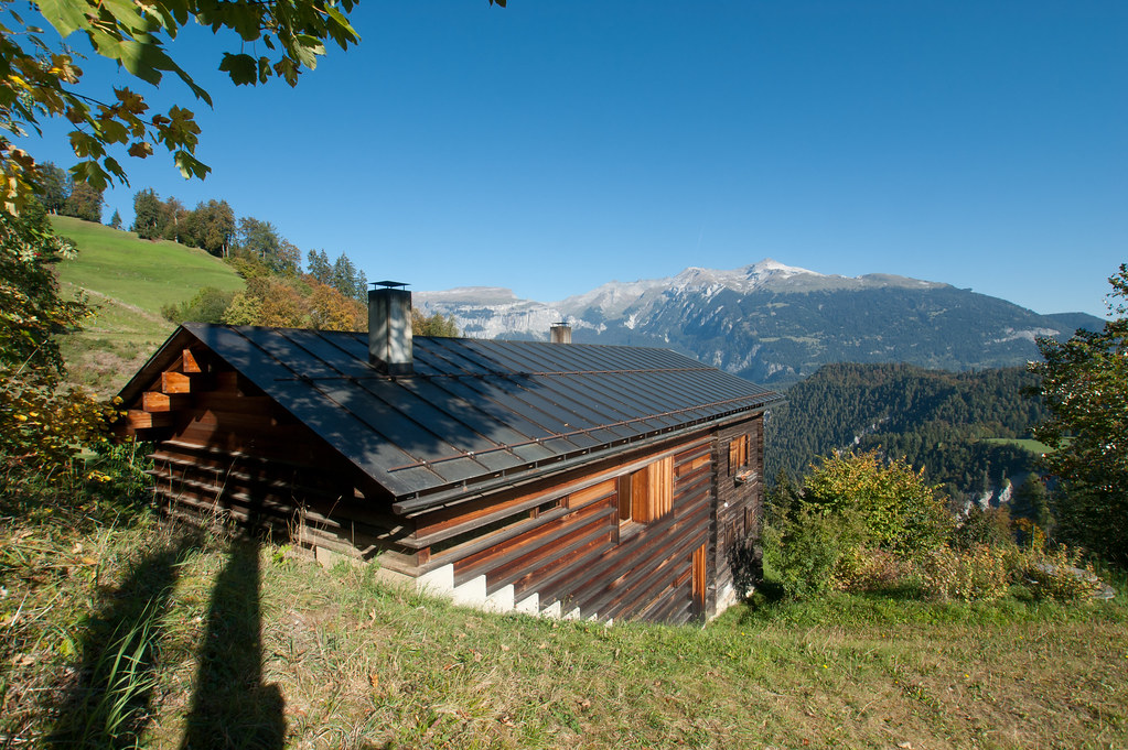 Gugalun House (Truog House) by Peter Zumthor