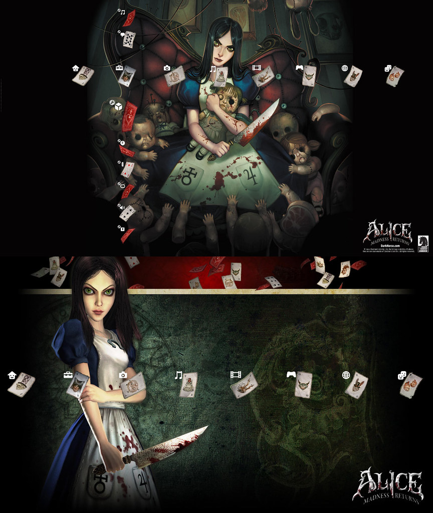 Alice: Madness Returns PS3 Theme 3.0, Alice: Madness Return…