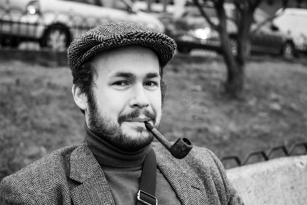 A Stranger A Day #34, The Pipe Smoker (100 Strangers 28/10… | Flickr