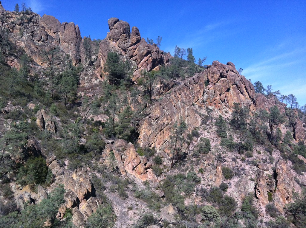 Hiking at The Pinnacles, CA