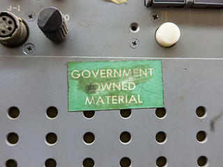 Govt. Owned Material