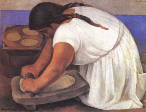 Diego Rivera, La Molendera, 1924, MUNAL.