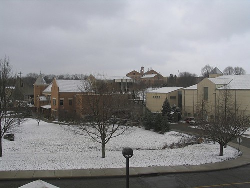 ohio snow campus outdoors steubenville franciscanuniversity