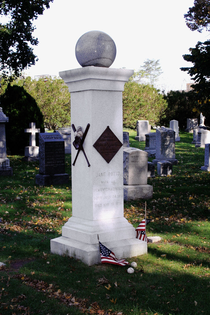 Green-Wood Cemetery Brooklyn - Henry Chadwick - Father of Baseball