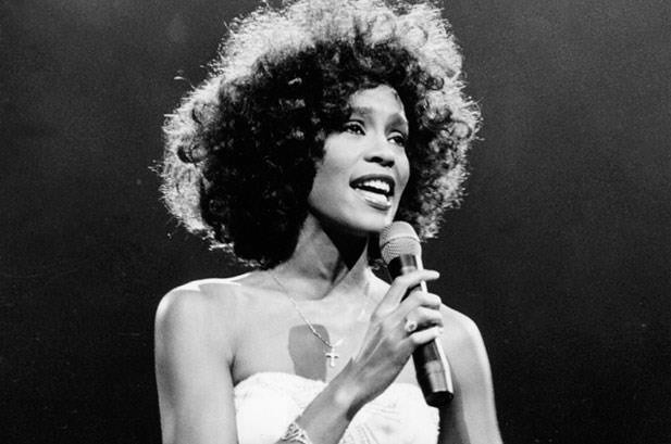 Whitney Houston, one of the greatest singers of all time.