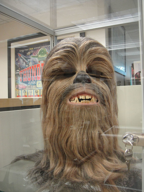 Profiles in History Visit - Chewbacca costume head