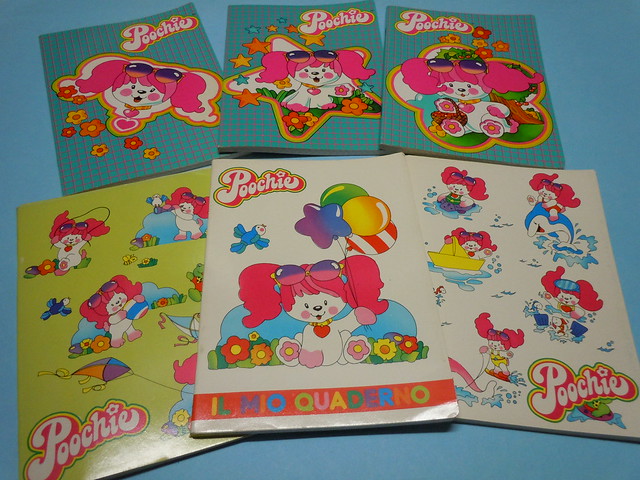 Poochie Mattel 1986-87 Notebooks