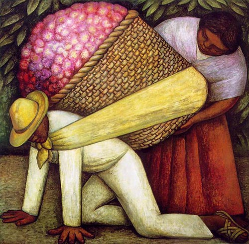 Diego Rivera, The Flower Carrier, 1935.