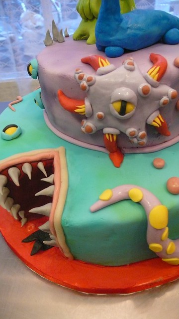 Sci-Fi Monster Cake