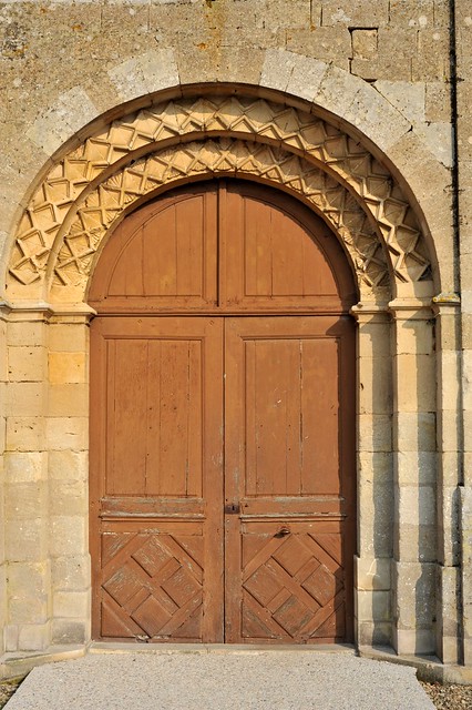 Portail de l'église de Courcy - Calvados