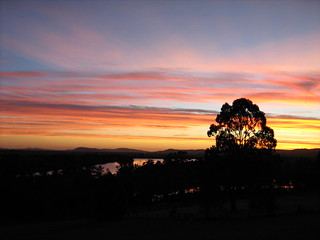 Clarence River sunset