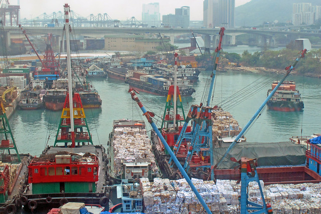 Hong Kong docks
