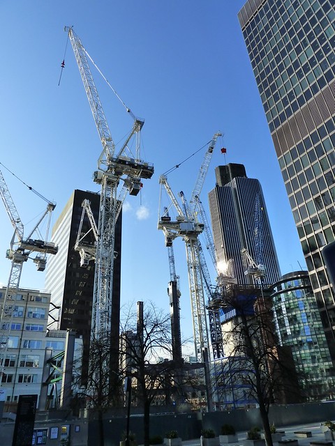 Bishopsgate Cranes